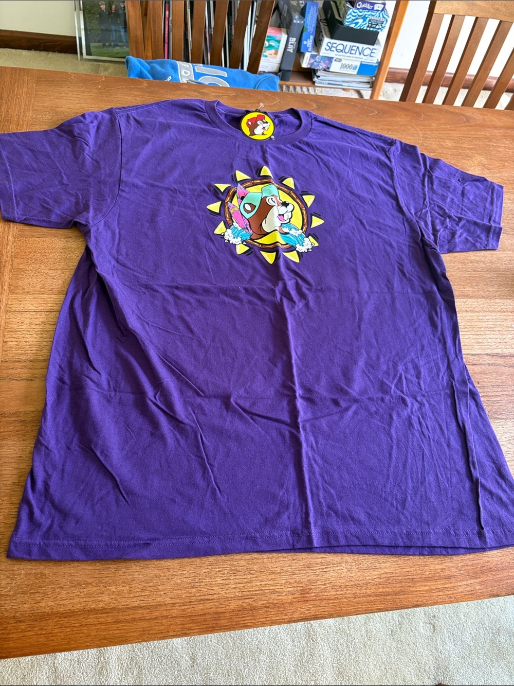 BUC-EE’S graphic tee.  NWT, Size XL